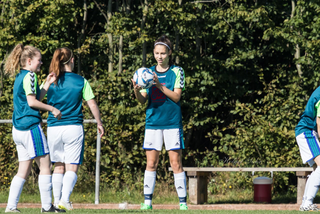 Bild 56 - B-Juniorinnen Krummesser SV - SV Henstedt Ulzburg : Ergebnis: 0:3